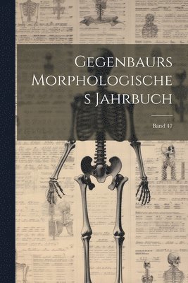 bokomslag Gegenbaurs morphologisches Jahrbuch; Band 47