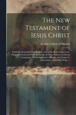 bokomslag New Testament of Iesus Christ