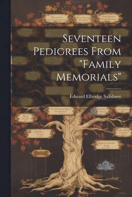 Edward Elbridge 1814-1901 Salisbury, Edward Elbridge Salisbury - Seventeen Pedigrees From "Family Memorials", Häftad
