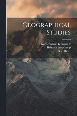 bokomslag Geographical Studies