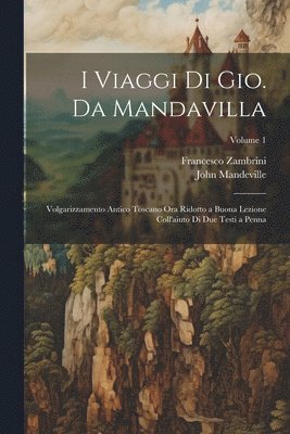 bokomslag I Viaggi Di Gio. Da Mandavilla