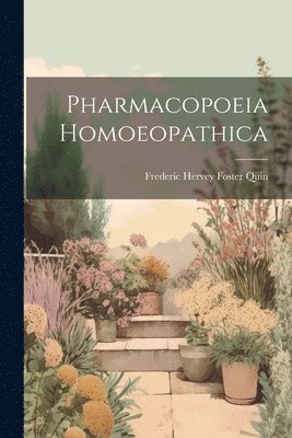 bokomslag Pharmacopoeia Homoeopathica