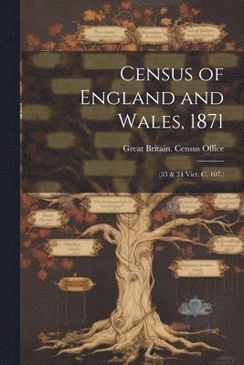 bokomslag Census of England and Wales, 1871