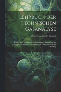 bokomslag Lehrbuch Der Technischen Gasanalyse