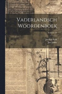 bokomslag Vaderlandsch Woordenboek; Volume 29