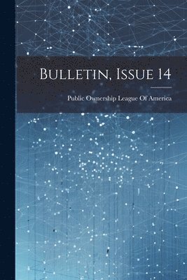 bokomslag Bulletin, Issue 14