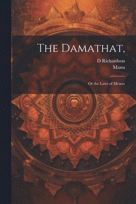 Manu, D Richardson - Damathat,, Häftad