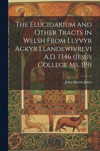 bokomslag The Elucidarium and Other Tracts in Welsh from Llyvyr Agkyr Llandewivrevi A.D. 1346 (Jesus College Ms. 119)