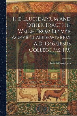 John Morris-Jones - The Elucidarium and Other Tracts in Welsh from Llyvyr Agkyr Llandewivrevi A.D. 1346 (Jesus College Ms. 119), Häftad