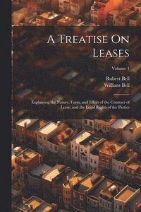 bokomslag A Treatise On Leases