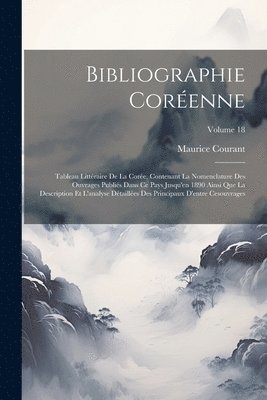 bokomslag Bibliographie Corenne