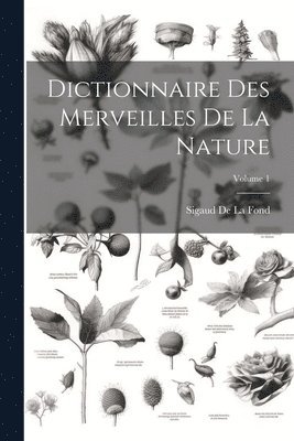 bokomslag Dictionnaire Des Merveilles De La Nature; Volume 1