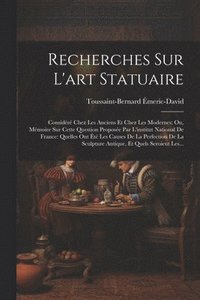 bokomslag Recherches Sur L'art Statuaire
