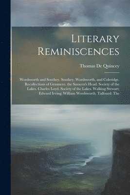 Literary Reminiscences 1