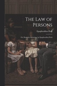 bokomslag The Law of Persons