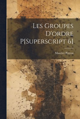 bokomslag Les Groupes D'ordre P[Superscript 6]