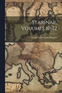 bokomslag Starinar, Volumes 10-12
