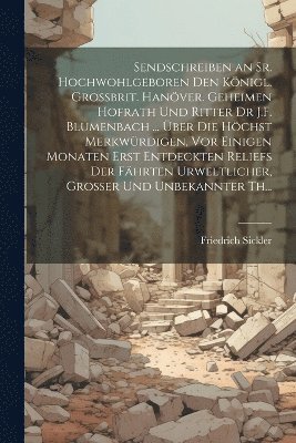 bokomslag Sendschreiben an Sr. Hochwohlgeboren Den Knigl. Grossbrit. Hanver. Geheimen Hofrath Und Ritter Dr J.F. Blumenbach ... ber Die Hchst Merkwrdigen, Vor Einigen Monaten Erst Entdeckten Reliefs