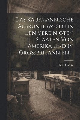 bokomslag Das Kaufmannische Auskuntfswesen in Den Vereinigten Staaten Von Amerika Und in Grossbritannien ...