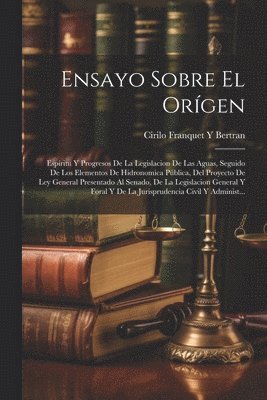 Ensayo Sobre El Orígen