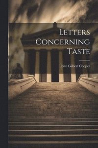 bokomslag Letters Concerning Taste