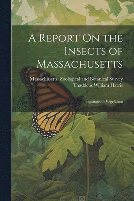 bokomslag A Report On the Insects of Massachusetts