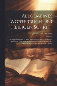 bokomslag Allgemeines Wrterbuch Der Heiligen Schrift