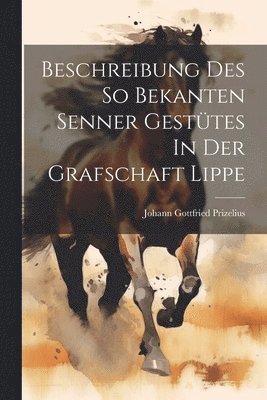 bokomslag Beschreibung Des So Bekanten Senner Gesttes In Der Grafschaft Lippe