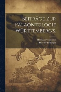 bokomslag Beitrge zur Palontologie Wrttemberg's.