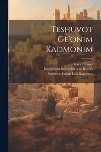 bokomslag Teshuvot Ge'onim Kadmonim