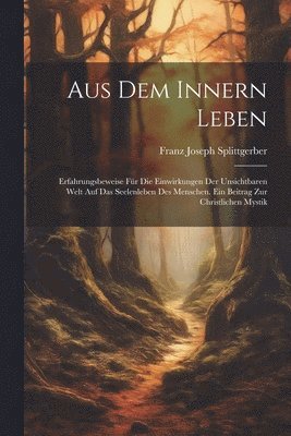 bokomslag Aus Dem Innern Leben: Erfahrungsbeweise Für Die Einwirkungen Der Unsichtbaren Welt Auf Das Seelenleben Des Menschen. Ein Beitrag Zur Christlichen Myst