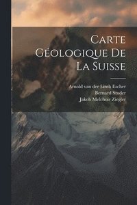 bokomslag Carte Gologique De La Suisse
