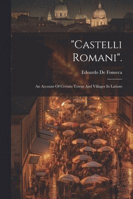 bokomslag &quot;castelli Romani&quot;.