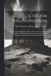 bokomslag Coelum Philosophorum
