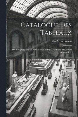 Catalogue Des Tableaux 1