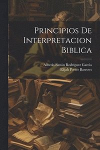 bokomslag Principios De Interpretacion Biblica