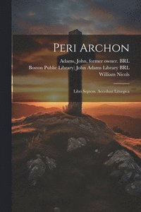 bokomslag Peri Archon