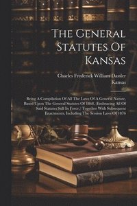bokomslag General Statutes Of Kansas