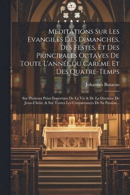 bokomslag Meditations Sur Les Evangiles Des Dimanches, Des Festes, Et Des Principales Octaves De Toute L'anne, du Carme Et Des Quatre-temps