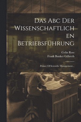 Abc Der Wissenschaftlichen Betriebsführung