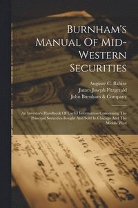 bokomslag Burnham's Manual Of Mid-western Securities