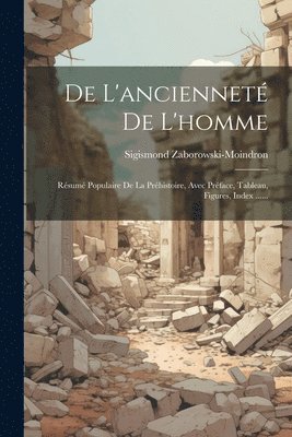 bokomslag De L'anciennet De L'homme