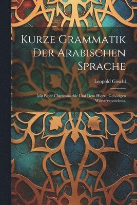 bokomslag Kurze Grammatik der arabischen Sprache