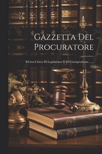 bokomslag Gazzetta Del Procuratore