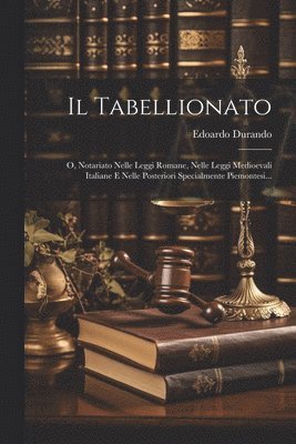 bokomslag Il Tabellionato