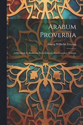 Arabum Proverbia 1