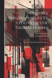 bokomslag Oeuvres Philosophiques Et Politiques De Thomas Hobbes