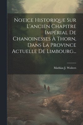 bokomslag Notice Historique Sur L'ancien Chapitre Imprial De Chanoinesses  Thorn, Dans La Province Actuelle De Limbourg...