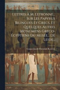 bokomslag Lettres  M. Letronne... Sur Les Papyrus Bilingues Et Grecs, Et Quelques Autres Monumens Greco-gyptiens Du Muse... De Leide...