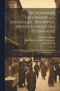 bokomslag Dictionnaire Gographique, Historique, Descriptif, Archologique Des Plerinages
